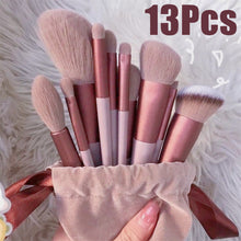 Load image into Gallery viewer, 13Pcs Makeup Brush Set Make Up Concealer Brush Blush Powder Brush Eye Shadow Highlighter Foundation Brush Cosmetic Beauty Tools