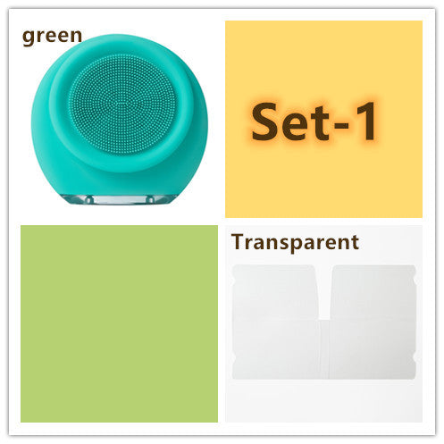 Electric facial cleanser