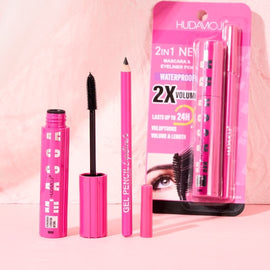 Mascara Eyeliner 2 IN1 Waterproof