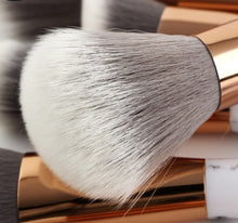 Load image into Gallery viewer, 11 sets of marble makeup brush with makeup brush beauty makeup kit 11 makeup brush sets