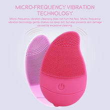 Load image into Gallery viewer, Silicone Electric Facial Cleanser Facial Pore Cleansing