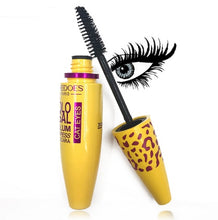 Load image into Gallery viewer, Growth Mascara Leopard-shaped Yellow Tube Thick Curling Waterproof Mascara