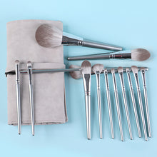 Load image into Gallery viewer, New 14 Piece Wooden Handle Makeup Brush Set Makeup Tools Makeup