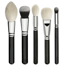 Load image into Gallery viewer, 15pcs black makeup brushes