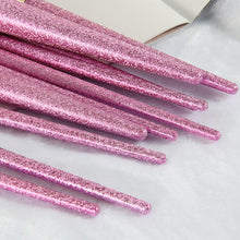 Load image into Gallery viewer, 10 crystal makeup brushes