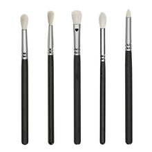 Load image into Gallery viewer, 15pcs black makeup brushes