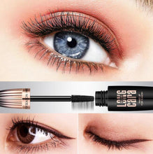 Load image into Gallery viewer, Makeup Eyelash Mascara Eye Lashes Makeup 4D Silk Fiber Lash Mascara New Long Curling Black Waterproof Fiber Mascara