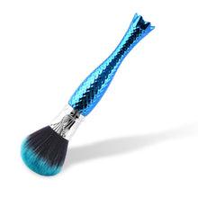 Load image into Gallery viewer, Single makeup brush makeup tool blue