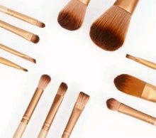 Load image into Gallery viewer, 12 makeup brush sets iron box makeup tools makeup tools