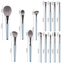 Load image into Gallery viewer, New 14 Piece Wooden Handle Makeup Brush Set Makeup Tools Makeup