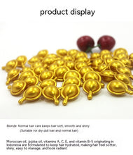Load image into Gallery viewer, Morocco Hair Care Essential Oil Capsules Anti-frizz Hair Mask Soft