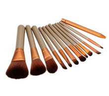 Load image into Gallery viewer, 12 makeup brush sets iron box makeup tools makeup tools