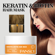 Load image into Gallery viewer, Biotin Keratin Hair Mask Repair Smooth