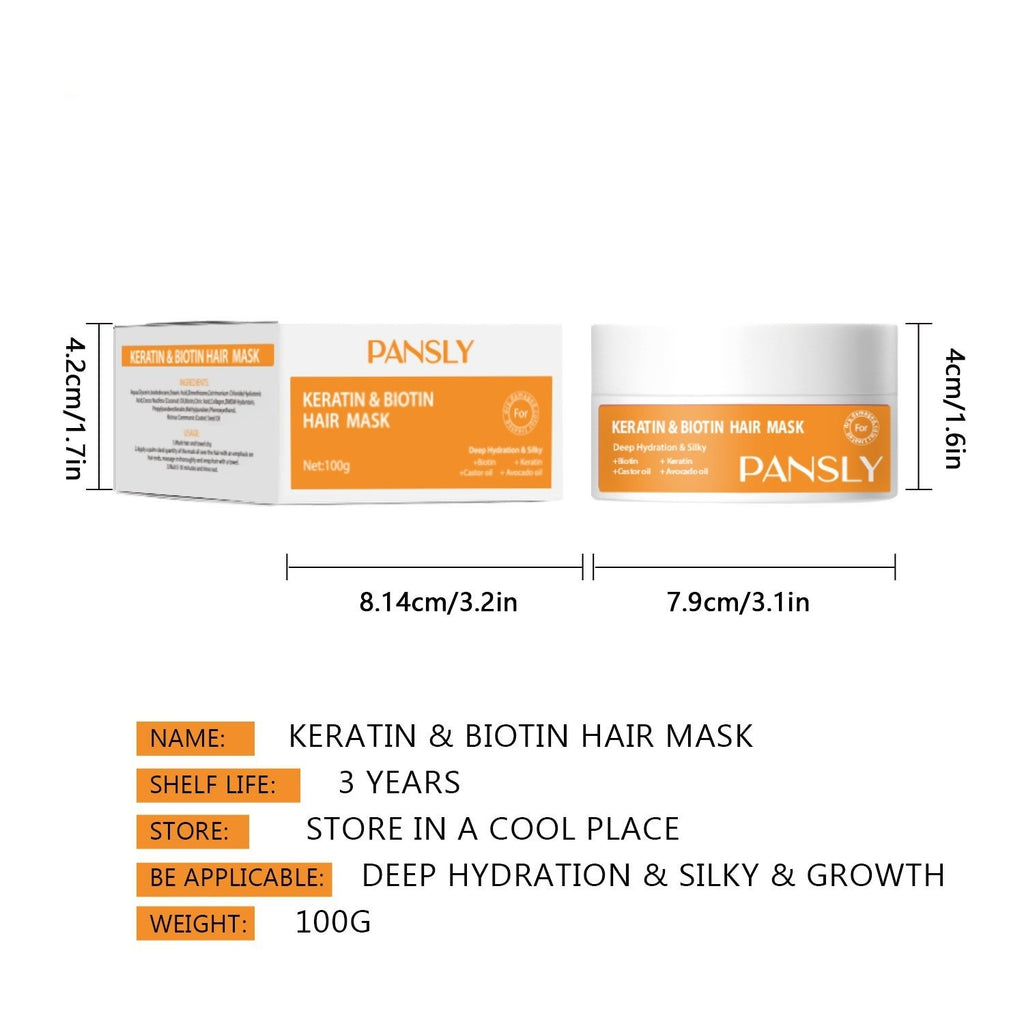 Biotin Keratin Hair Mask Repair Smooth