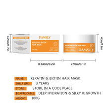 Load image into Gallery viewer, Biotin Keratin Hair Mask Repair Smooth