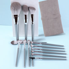 Load image into Gallery viewer, New 14 Piece Wooden Handle Makeup Brush Set Makeup Tools Makeup