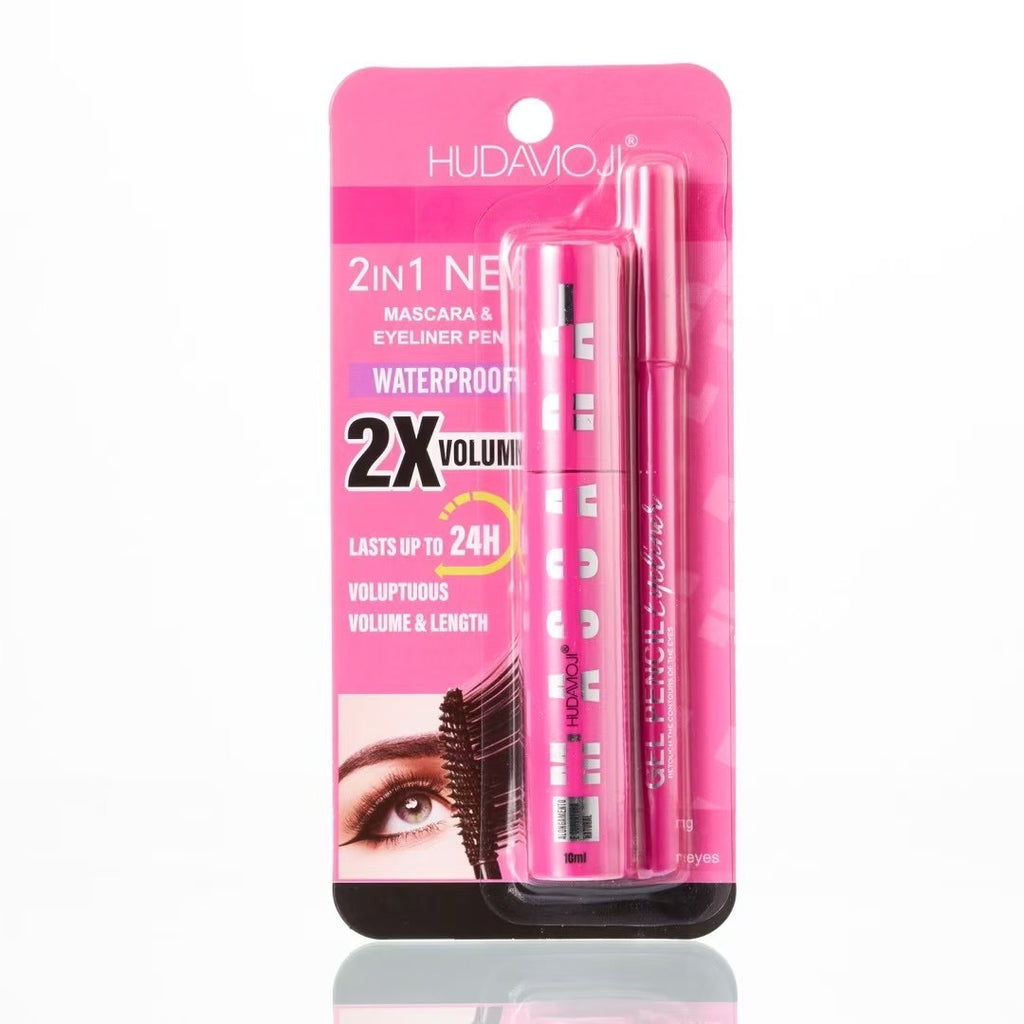 Mascara Eyeliner 2 IN1 Waterproof